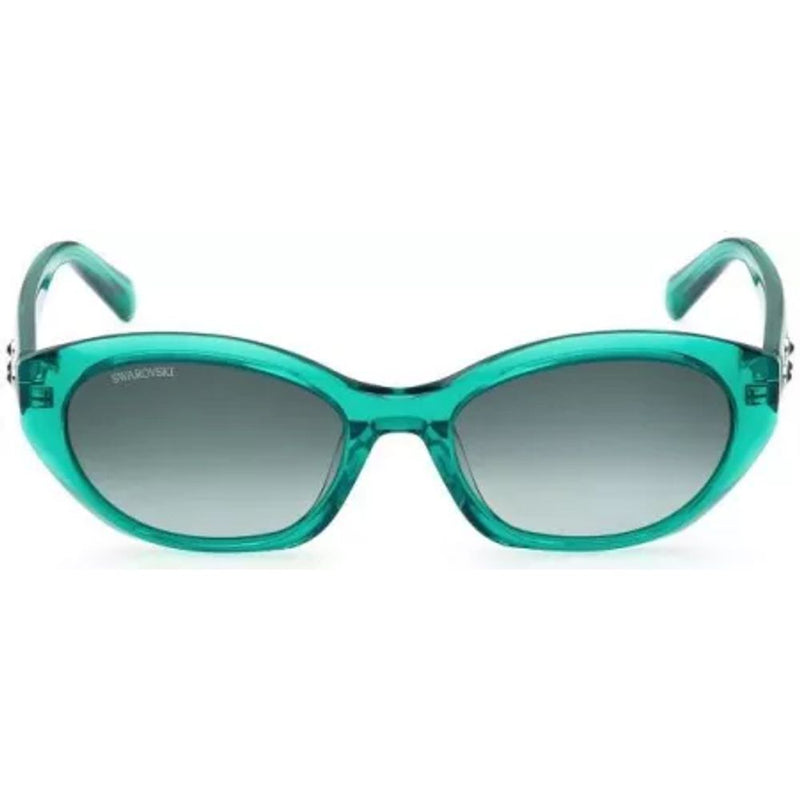 Swarovski Green Plastic Women's Sunglasses