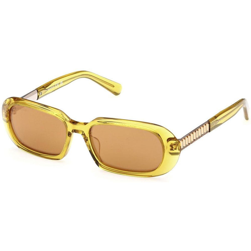 Swarovski Yellow Plastic Women's Sunglasses