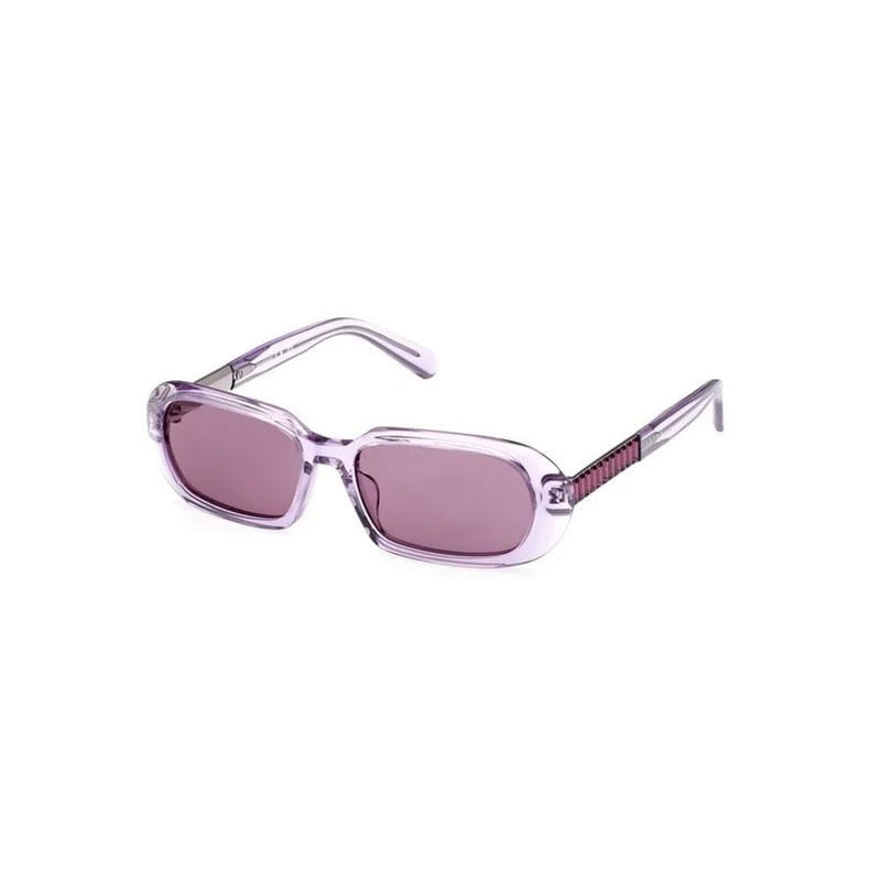 Swarovski Purple Plastic Women's Sunglasses