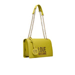 Love Moschino Yellow Polyethylene Women Crossbody Women's Bag