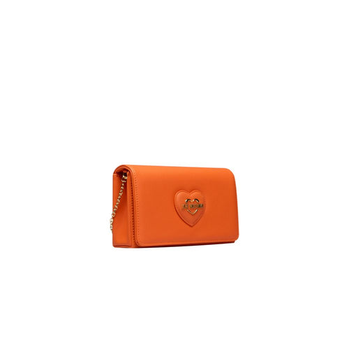 Love Moschino Orange Polyethylene Women Crossbody Women's Bag