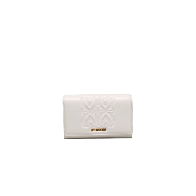 Love Moschino White Polyethylene Women Crossbody Women's Bag