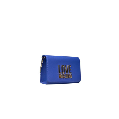 Love Moschino Blue Polyethylene Women Crossbody Women's Bag