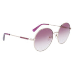 Longchamp Gold Metal Women's Sunglasses