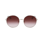 Longchamp Gold Metal Women's Sunglasses