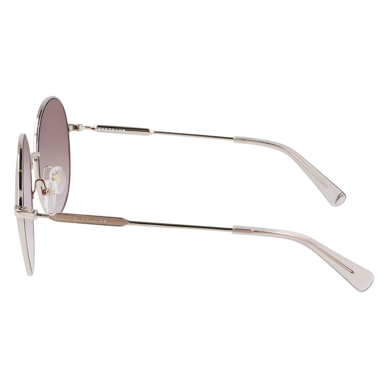 Longchamp Gold Metal Women's Sunglasses