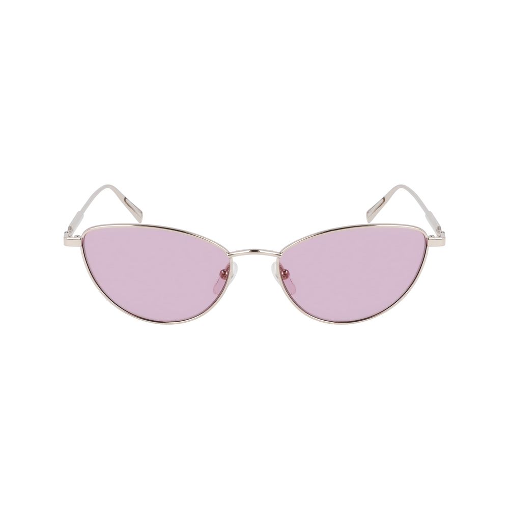 Longchamp Rose Gold Metal Women's Sunglasses