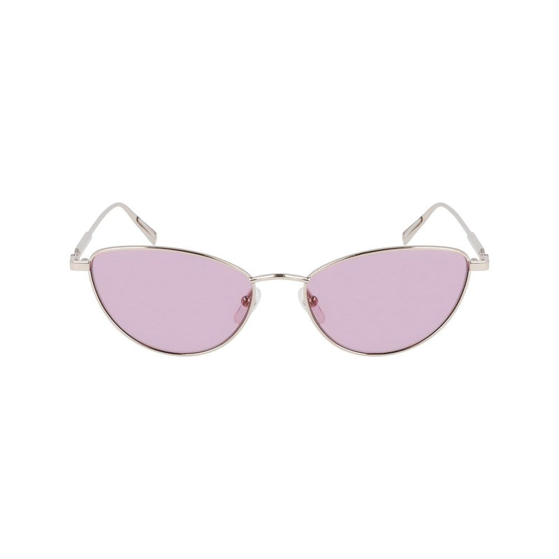 Longchamp Rose Gold Metal Women's Sunglasses