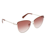 Longchamp Gold Metal Women's Sunglasses