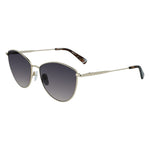 Longchamp Gold Metal Women's Sunglasses