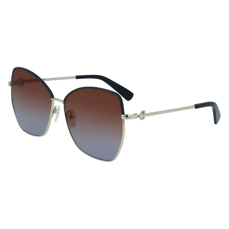 Longchamp Yellow Metal Women's Sunglasses