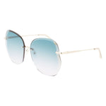 Longchamp Gold Metal Women's Sunglasses