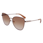 Longchamp Gold Metal Women's Sunglasses