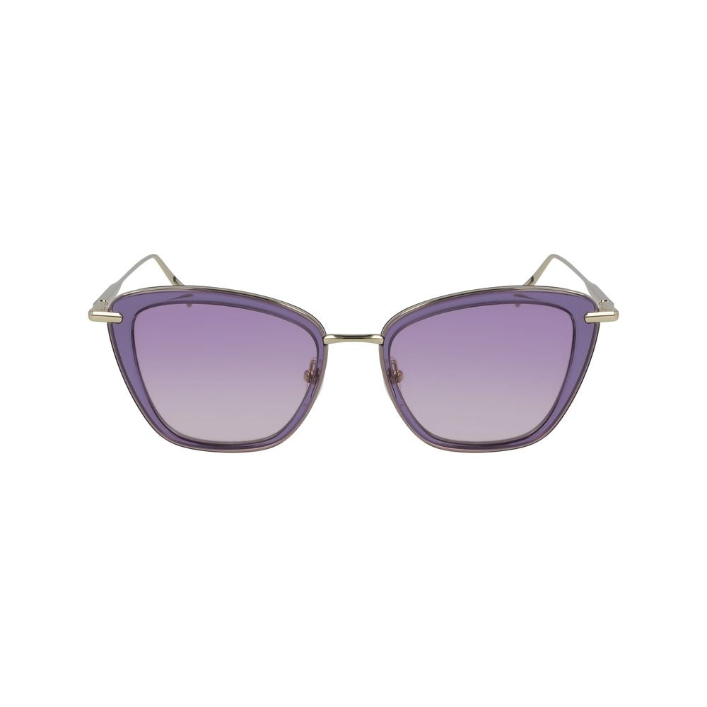 Longchamp Purple Metal Women's Sunglasses