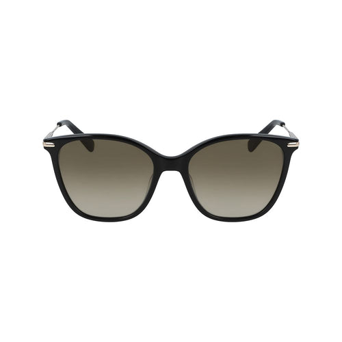 Longchamp Black Acetate Women's Sunglasses