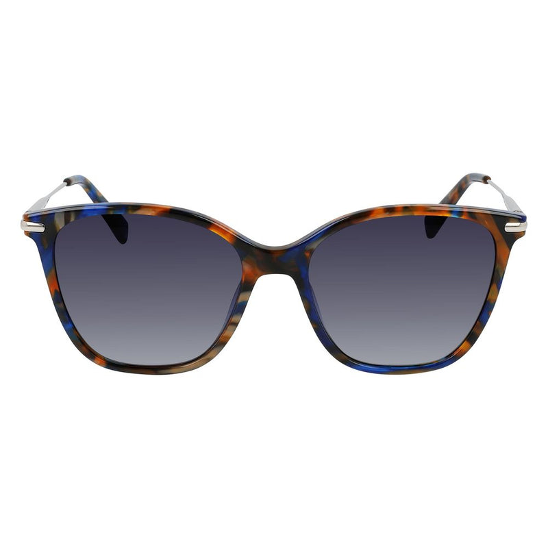 Longchamp Blue Acetate Women's Sunglasses