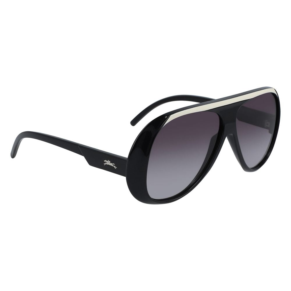 Longchamp Black Plastic Women's Sunglasses