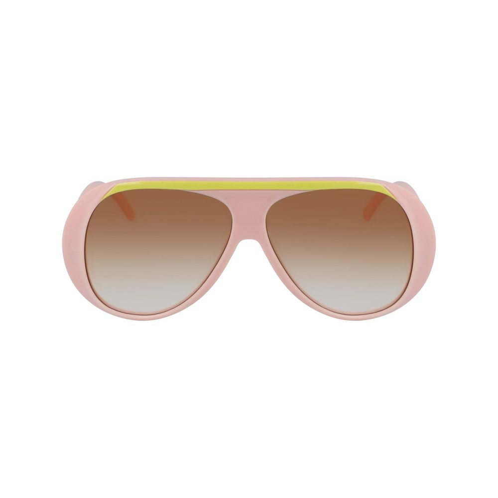 Longchamp Pink Plastic Women's Sunglasses