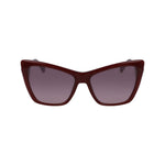 Longchamp Red Acetate Women's Sunglasses