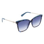 Longchamp Blue Acetate Women's Sunglasses