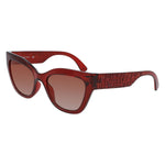 Longchamp Red Injected Women's Sunglasses