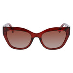 Longchamp Red Injected Women's Sunglasses