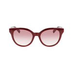 Longchamp Red Acetate Women's Sunglasses