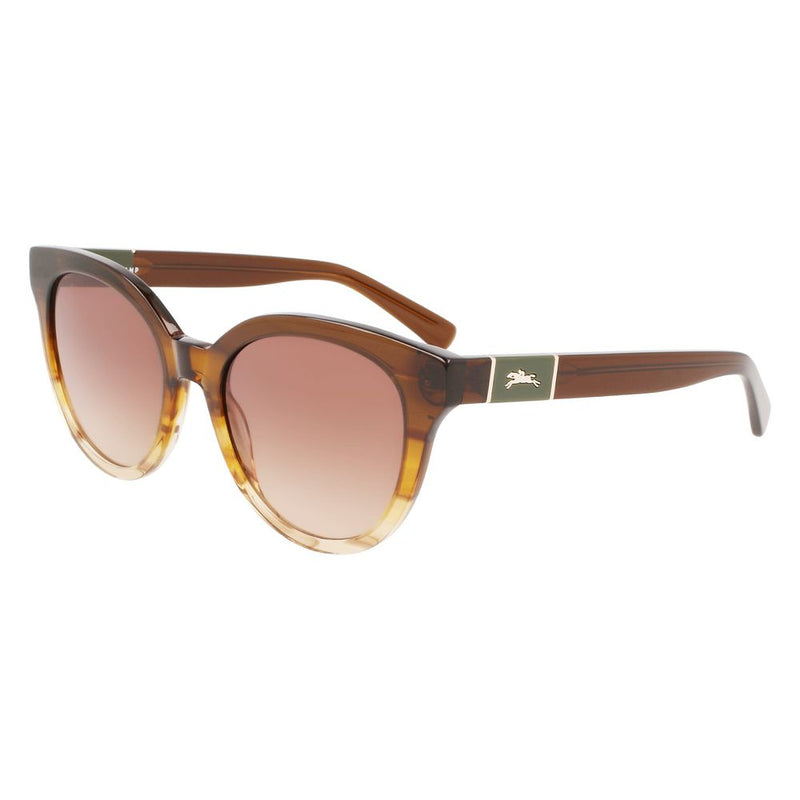 Longchamp Brown Acetate Women's Sunglasses