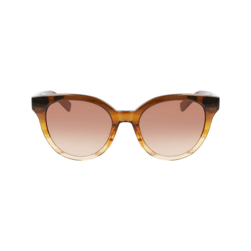 Longchamp Brown Acetate Women's Sunglasses