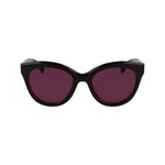 Longchamp Purple Acetate Women's Sunglasses