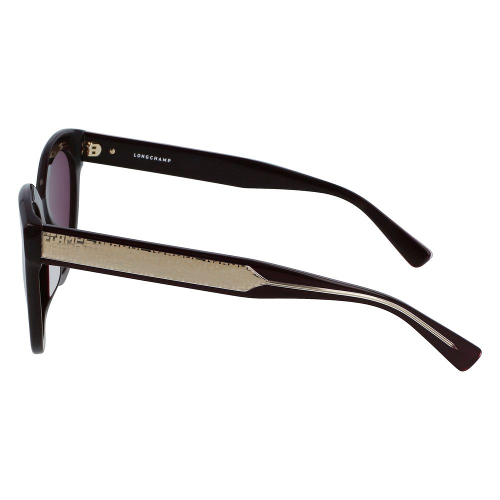 Longchamp Purple Acetate Women's Sunglasses