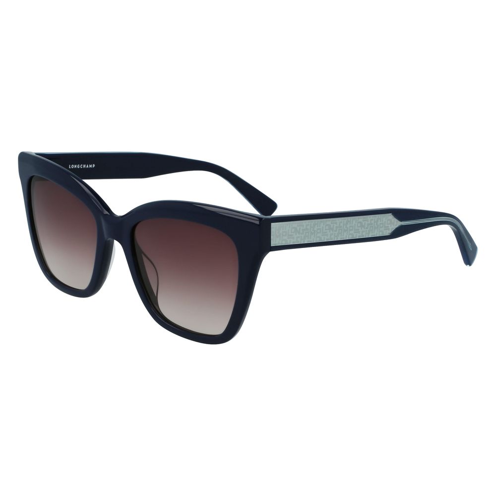 Longchamp Blue Acetate Women's Sunglasses