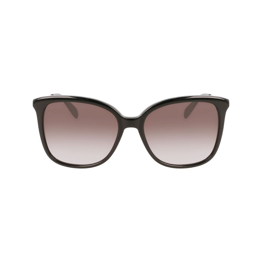 Longchamp Black Acetate Women's Sunglasses