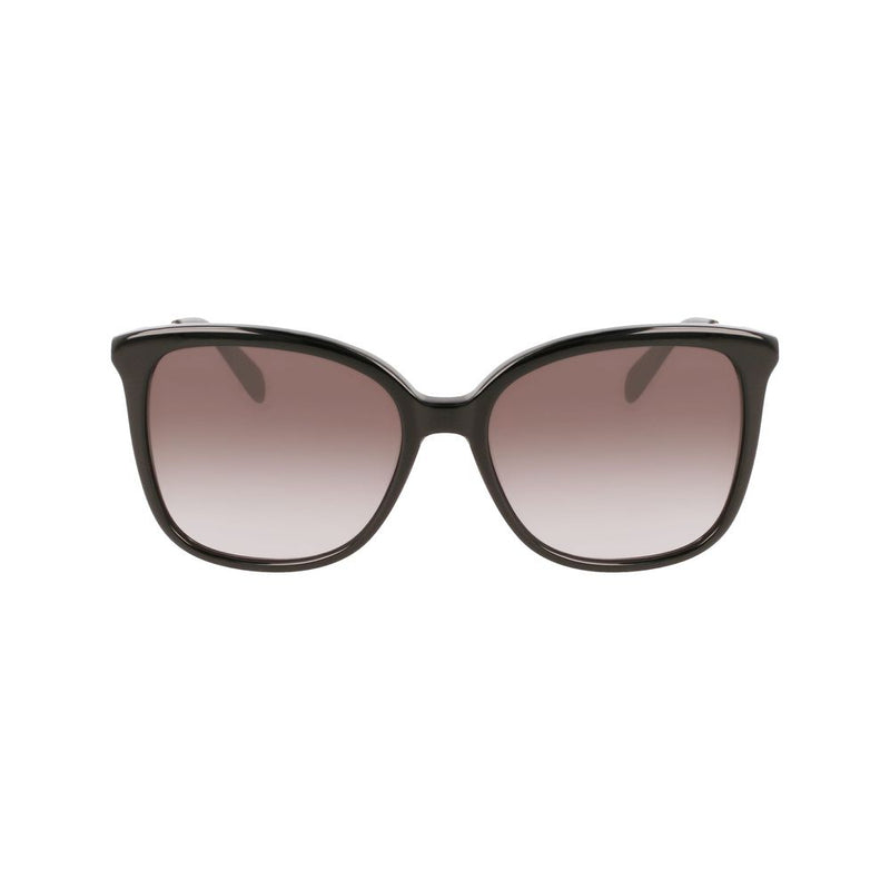 Longchamp Black Acetate Women's Sunglasses