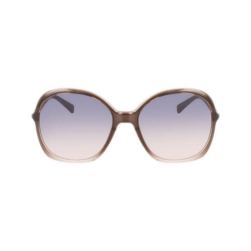 Longchamp Gray Bio Injected Women's Sunglasses