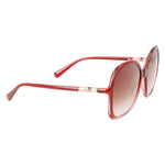 Longchamp Red Bio Injected Women's Sunglasses