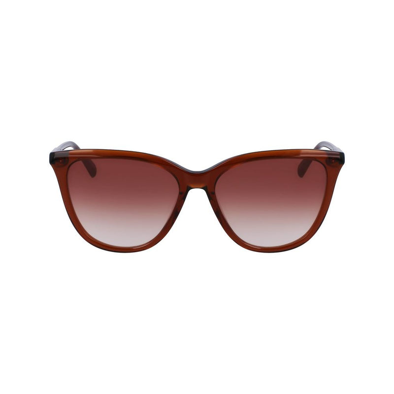 Longchamp Brown Acetate Women's Sunglasses