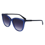 Longchamp Blue Acetate Women's Sunglasses