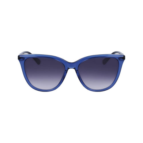 Longchamp Blue Acetate Women's Sunglasses