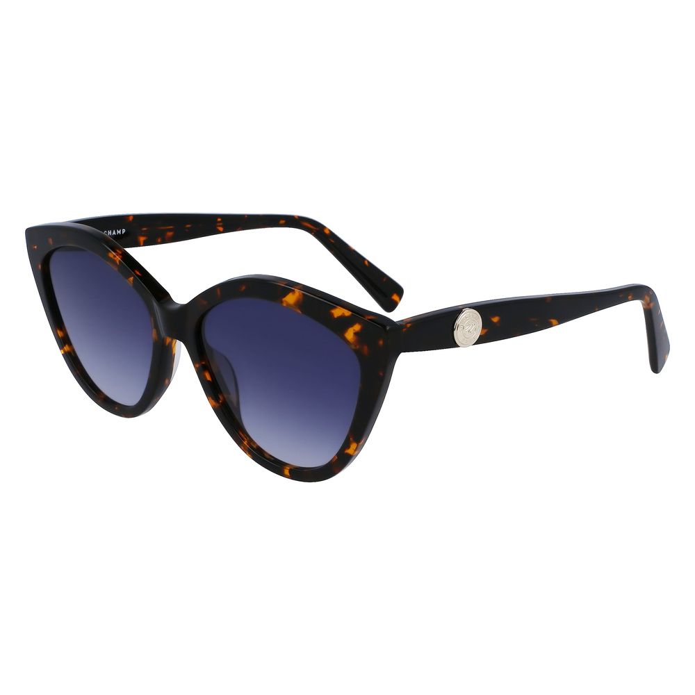 Longchamp Brown Acetate Women's Sunglasses