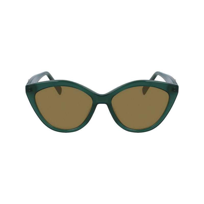 Longchamp Green Acetate Women's Sunglasses