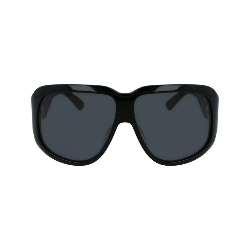 Longchamp Black Acetate Women's Sunglasses