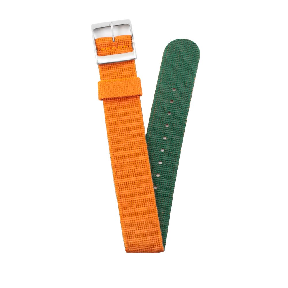 Timex Orange Nylon  Watch