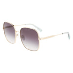 Longchamp Yellow Metal Women's Sunglasses