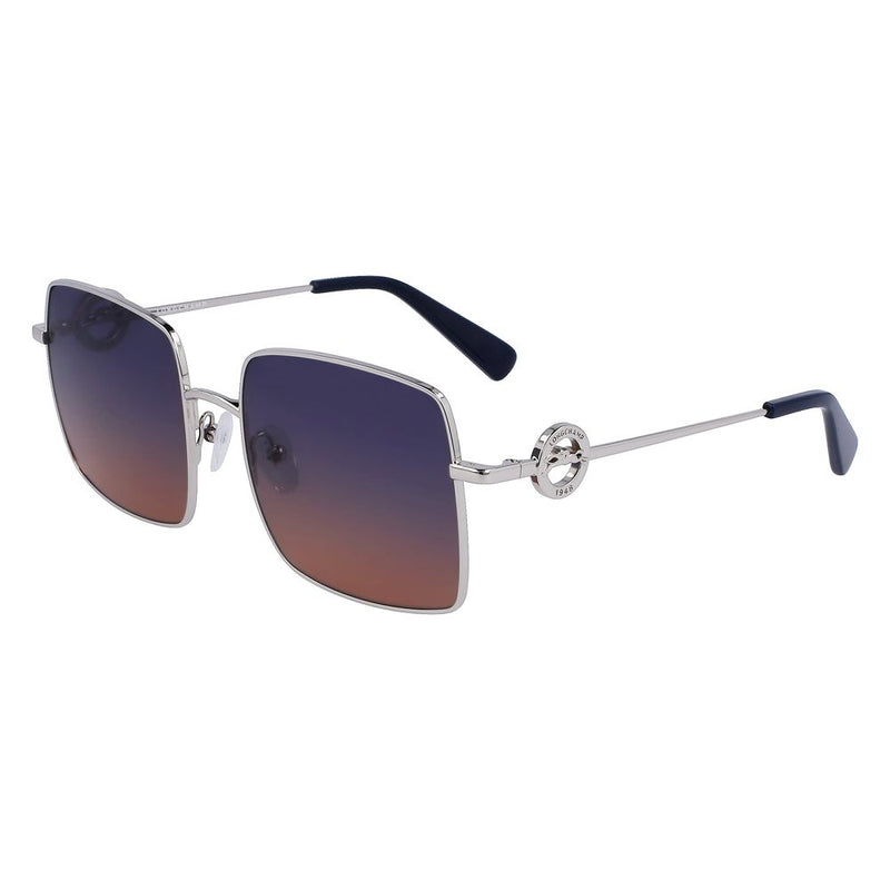 Longchamp Gray Metal Women's Sunglasses