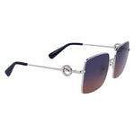 Longchamp Gray Metal Women's Sunglasses