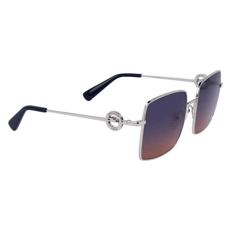 Longchamp Gray Metal Women's Sunglasses