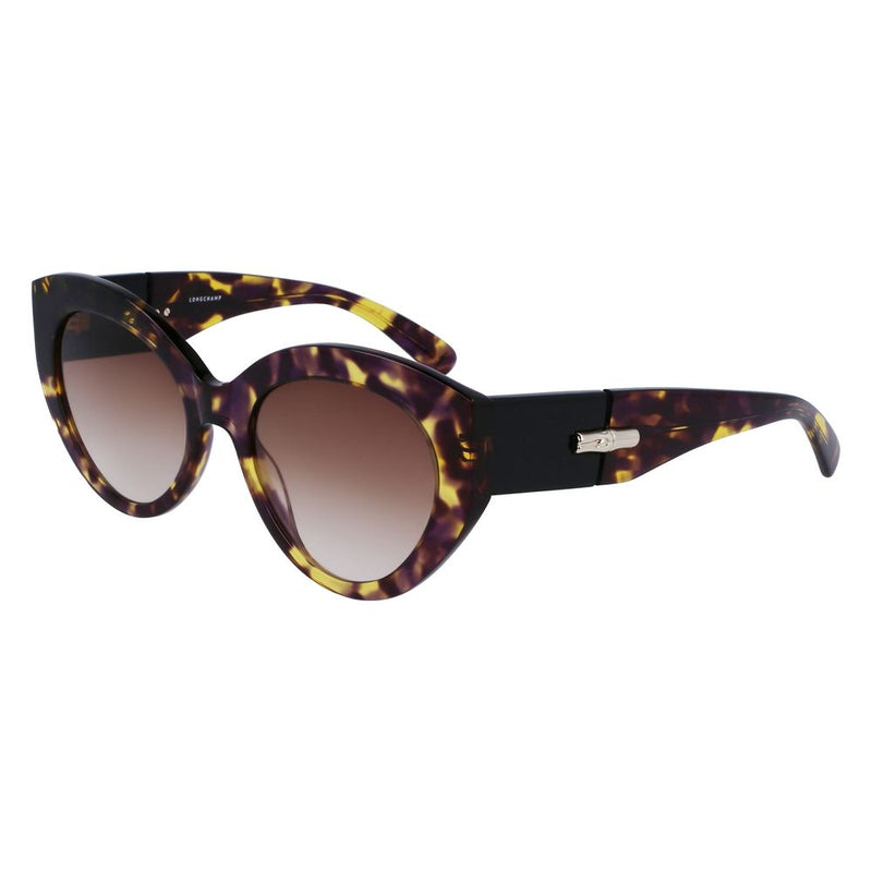 Longchamp Purple Acetate Women's Sunglasses