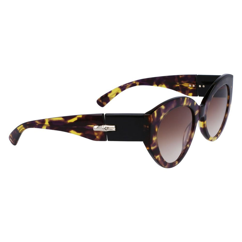 Longchamp Purple Acetate Women's Sunglasses