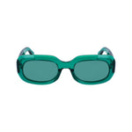 Longchamp Green Injected Women's Sunglasses